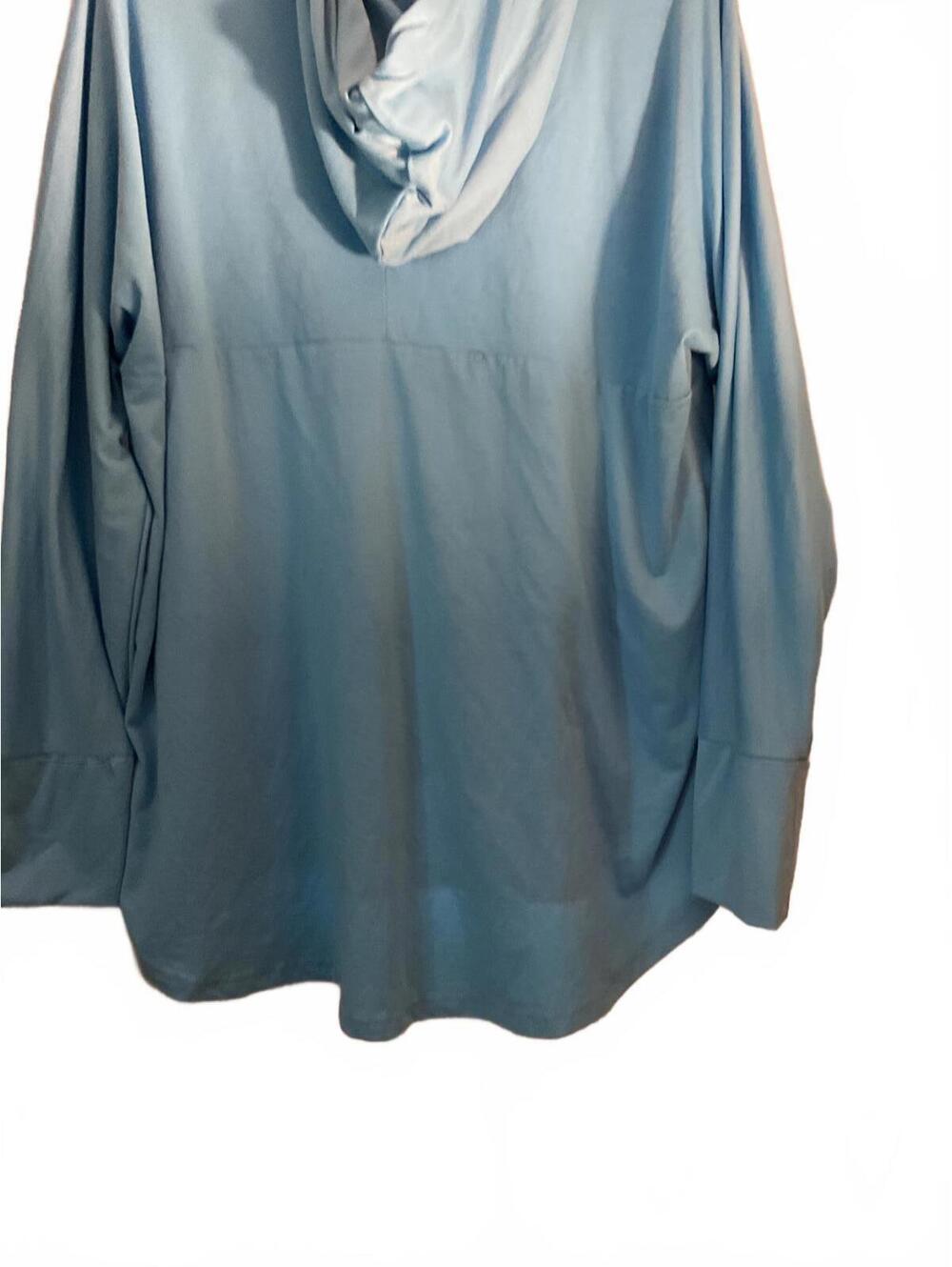 LuLaRoe Sky Blue Hoodie Size 2XL - Picture 8 of 8